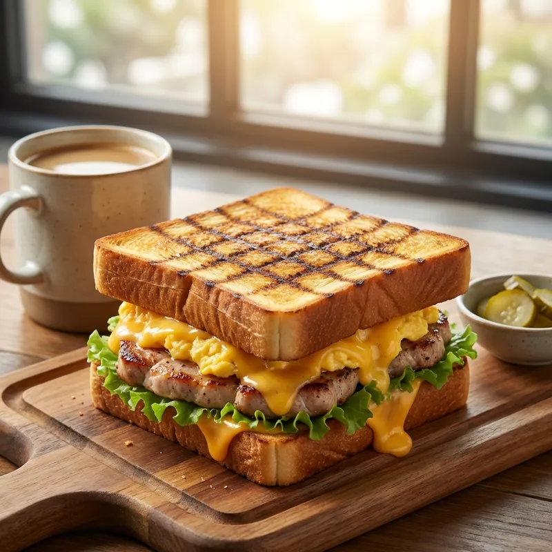 After - 碳烤吐司