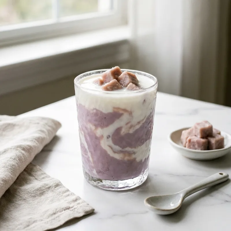 After - 芋頭牛奶