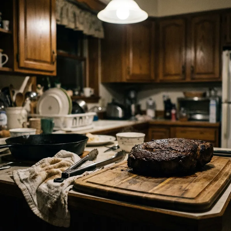 Before - 乾式熟成牛排