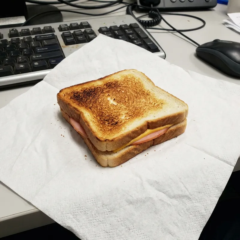 Before - 碳烤吐司
