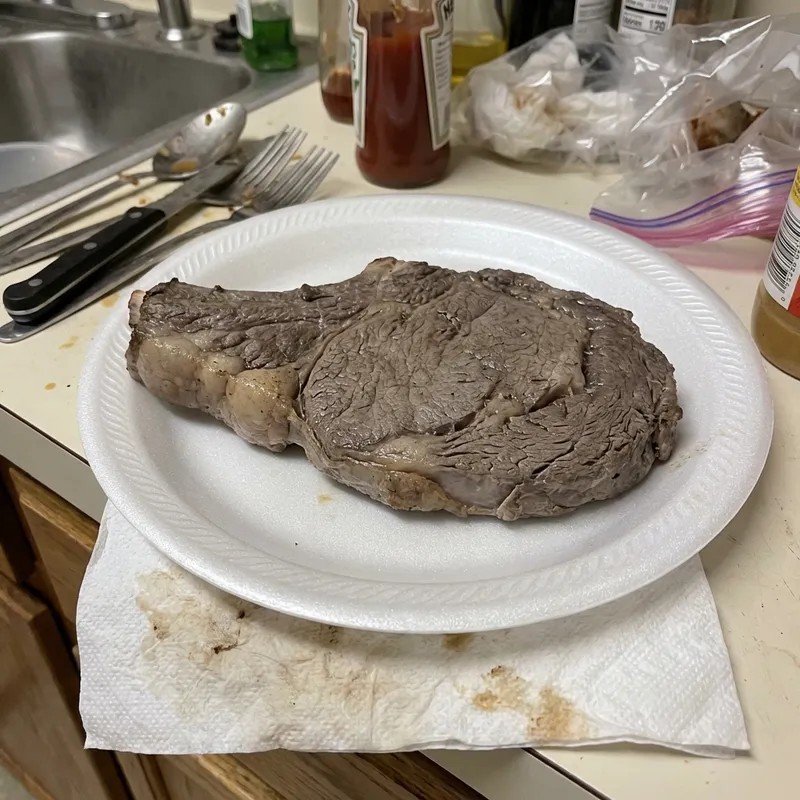 Before - 肋眼牛排