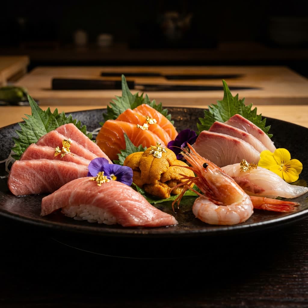 日式刺身生魚片